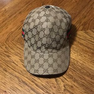Gucci GG Print Canvas Hat